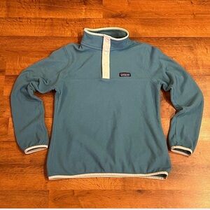 Patagonia Teal Snap-T Fleece Pullover